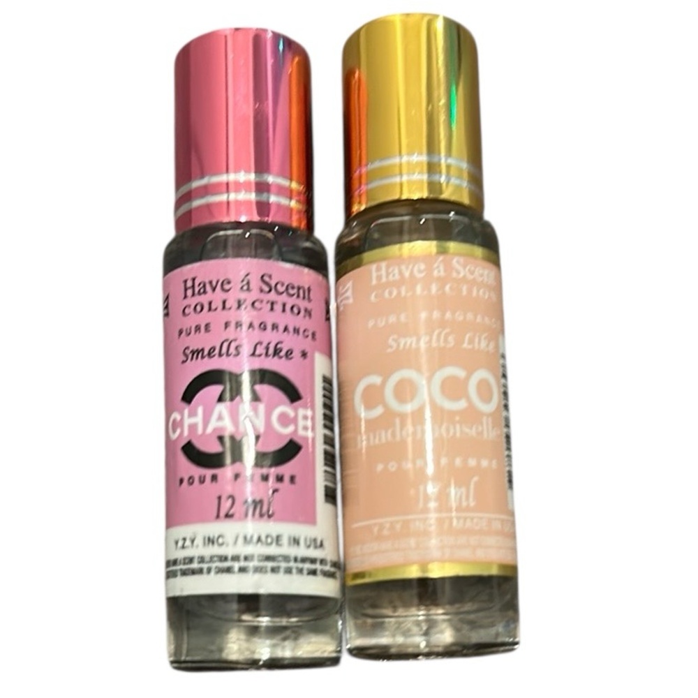 Coco and Chance Perfume Roll-On Inspired Scents